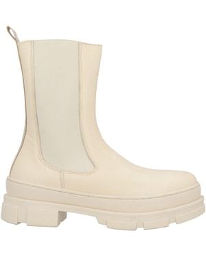 Steve Madden Ankle Boots Leather - Natural