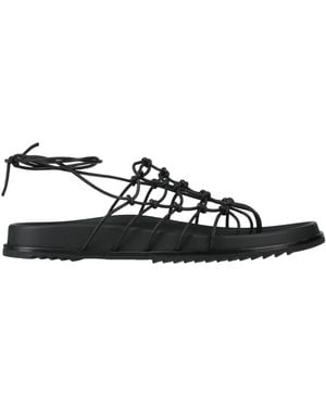 Rick Owens Thong Sandal Leather - White