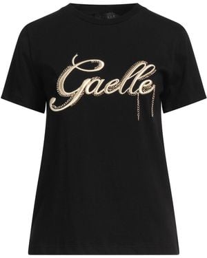 Gaelle Paris T-Shirt Cotton - Black