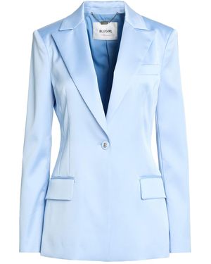 Blugirl Blumarine Light Blazer Polyester, Elastane - Blue