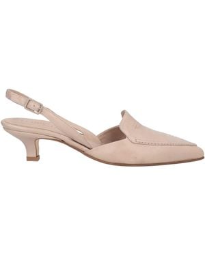 Pomme D'or Taupe Court Shoes Leather - Pink
