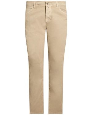 Jacob Cohen Pants Cotton, Elastane - Natural