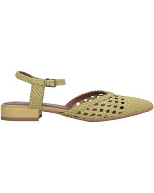 Pas De Rouge Ballet Flats - Metallic