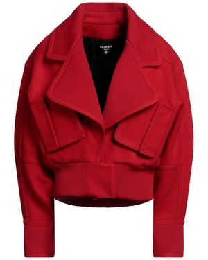 Balmain Chaqueta Y Cazadora - Rojo