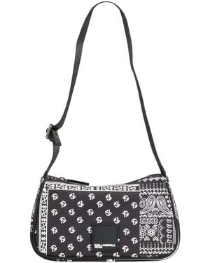 KARL LAGERFELD Sac Porté Épaule - Métallisé