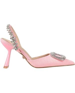 Twenty Four Haitch Court Shoes - Pink
