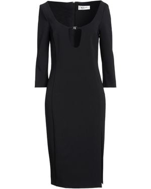 Blugirl Blumarine Midi Dress Polyester, Elastane - Black