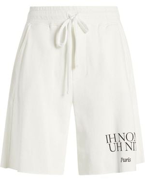 ih nom uh nit Shorts & Bermuda Shorts - White