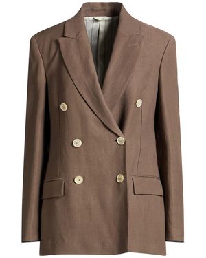 Brunello Cucinelli Blazers - Brown