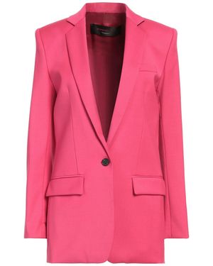 Barbara Bui Blazer Polyester, Wool, Elastane - Pink