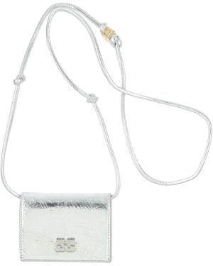 Ganni Crossbody Wallet - White