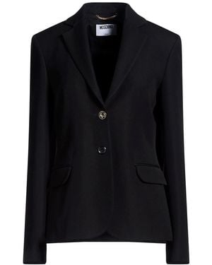 Moschino Blazer Virgin Wool, Viscose - Black