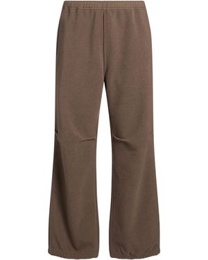MM6 by Maison Margiela Trousers Polyester - Brown