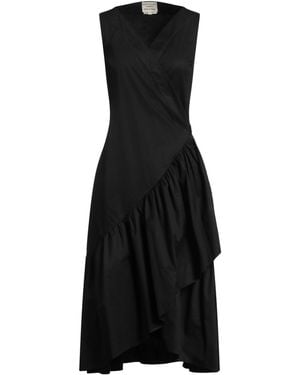 ALESSIA SANTI Midi Dress Cotton - Black