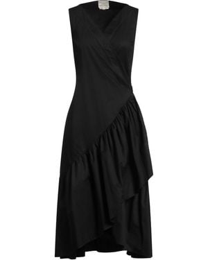 ALESSIA SANTI Midi Dress Cotton - Black