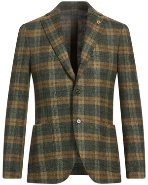 Lardini Military Blazer Wool - Green