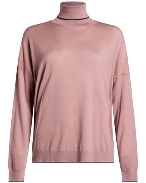 Eleventy Turtlenecks - Pink