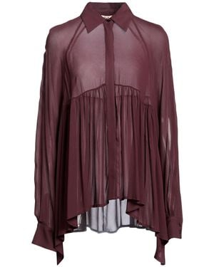 Aniye By Burgundy Shirt Viscose - Purple