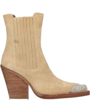 Paris Texas Ankle Boots Leather - Brown