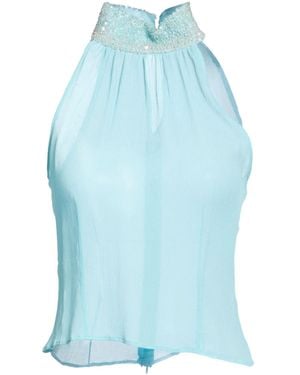 Clips Top Silk - Blue