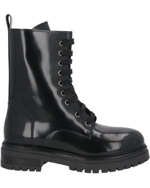 Semicouture Botines de caña alta - Negro