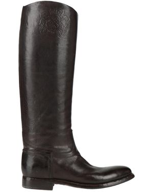 Alberto Fasciani Boot Leather - Black