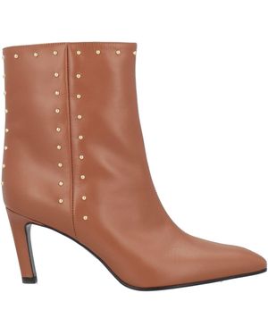 Lella Baldi Ankle Boots Leather - Brown
