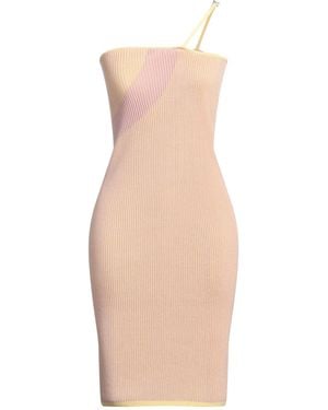 Gcds Mini Dress Viscose, Polyester - White