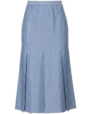 Marni Midi-Rock - Blau