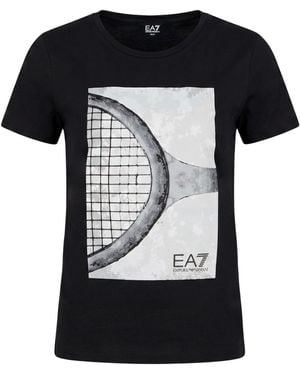 EA7 T-Shirts - Black