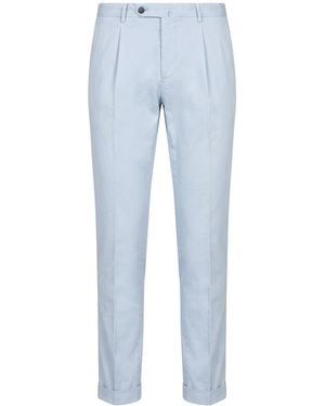 GTA IL PANTALONE Pants Cotton, Elastane - Blue