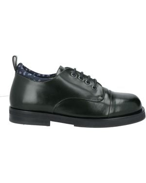 Etro Dark Lace-Up Shoes Leather - Black