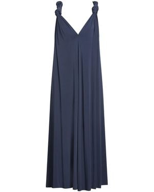 Jil Sander Midi Dress Viscose, Elastane - Blue