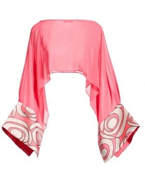 CAMILLA Shrug Polyester - Pink