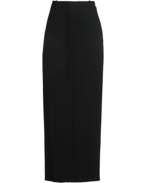 Semicouture Maxi-Rock - Schwarz