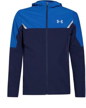 Under Armour Midnight Jacket Polyester, Elastane - Blue