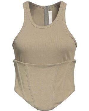 Dion Lee Top Organic Cotton, Elastane - Natural