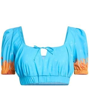 Silvia Schneider Top Polyester - Blue