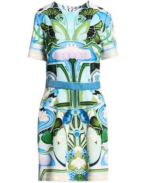 Mary Katrantzou Sky Mini Dress Polyester, Elastane - Green