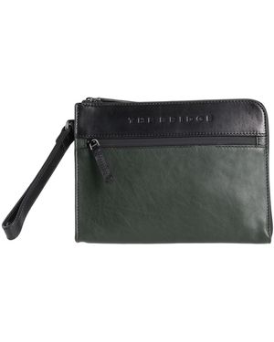 The Bridge Dark Clutch Leather - Black