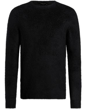 Roberto Collina Sweater Cotton, Polyamide, Elastane - Black