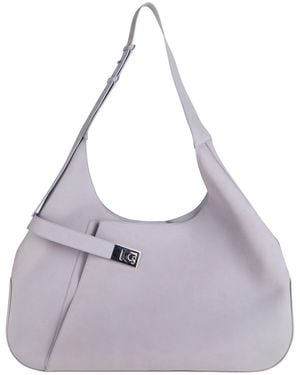 Ferragamo Cross-Body Bag Leather - Purple