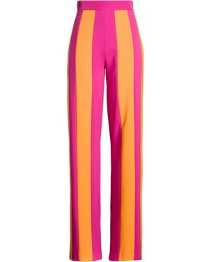 alma sanchez Pants Polyester, Elastane - Red