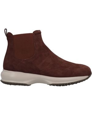 Hogan Ankle Boots - Brown