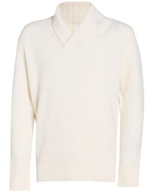 Kangra Sweater Wool, Polyamide, Cashmere, Elastane - White