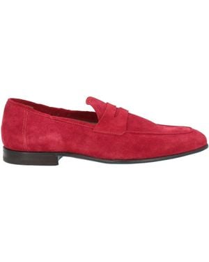 Sutor Mantellassi Loafers Leather - Red