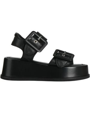 Kenneth Cole Sandals Leather - Black