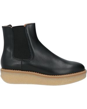 LES AMARANTI Ankle Boots Calfskin - Black