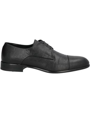 Baldinini Lace-Up Shoes Leather - Black