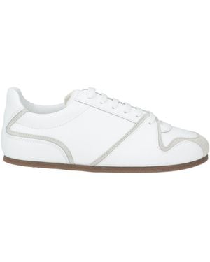 Moschino Trainers Calfskin - White